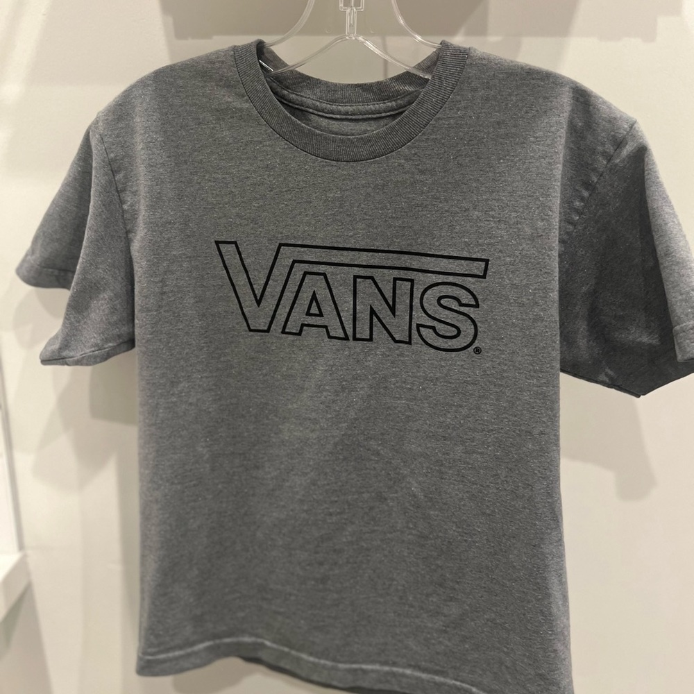 Vans Boy’s Gray Tee - M